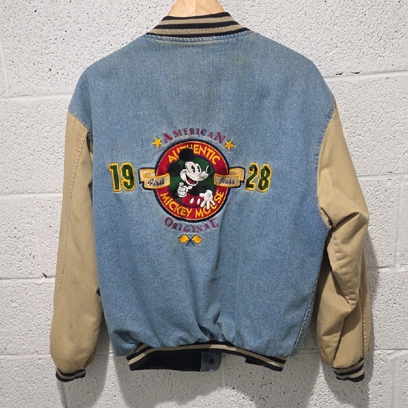 Vintage Denim Disney Mickey Jacket - Picture 6 of 7